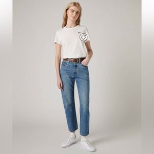 Levi's 501 ORIGINAL CROPPED WOMEN'S JEANS - Size 28 x 26